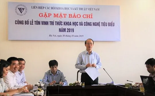 Vusta công bố 112 trí thức khoa học công nghệ tiêu biểu 2019