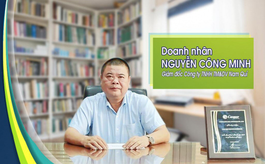 Doanh nhân Nguyễn Công Minh: Luôn tâm niệm “Cho đi là còn mãi”