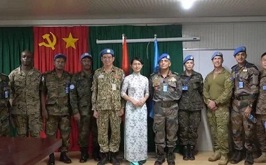 Bệnh viện dã chiến Việt Nam ở Nam Sudan điều trị 1.800 bệnh nhân