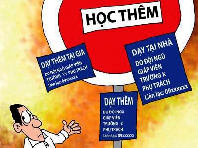Cần phải ngưng cấp phép dạy thêm, học thêm