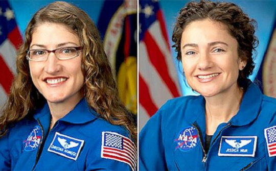 Chuyến đi bộ trong không gian của 2 nữ phi hành gia