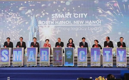 Động thổ dự án thành phố thông minh quy mô lớn nhất Đông Nam Á trên địa bàn Thủ đô