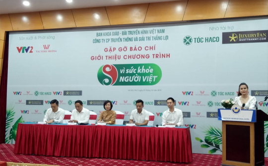 Chương trình "Vì sức khỏe người Việt" năm thứ 3 tiếp tục phát sóng trên VTV2