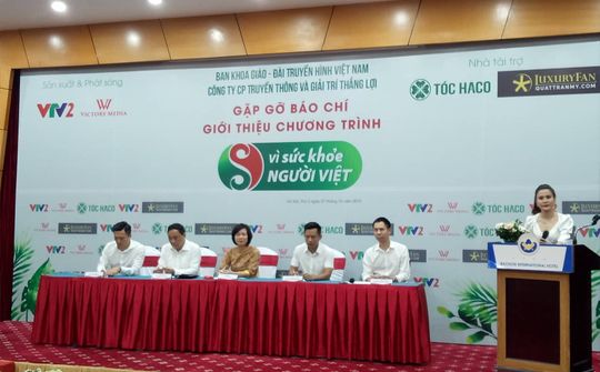Chương trình "Vì sức khỏe người Việt" năm thứ 3 tiếp tục phát sóng trên VTV2