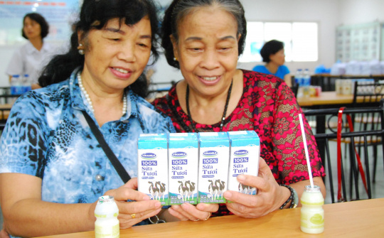 "Sống vui, sống khỏe, sống thọ ..." cùng Vinamilk