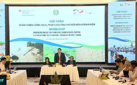 Hoàn thiện chính sách ứng phó biến đổi khí hậu