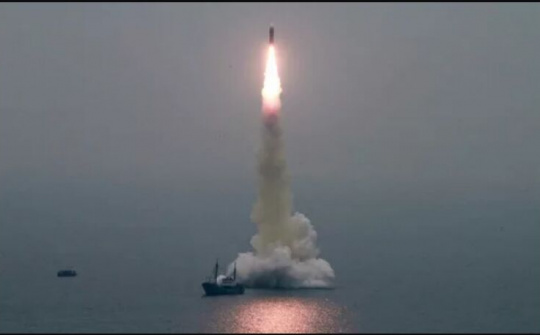 Thông điệp của Triều Tiên khi thử tên lửa phóng từ tàu ngầm