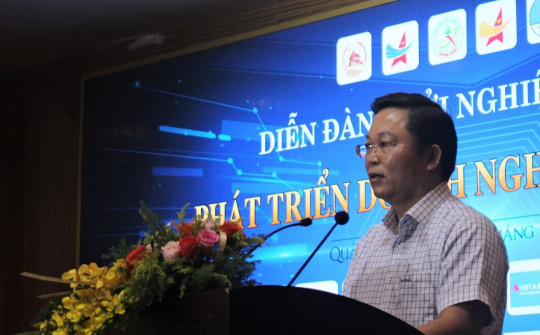 Quảng Nam: Tổ chức diễn đàn khởi nghiệp “Phát triển doanh nghiệp thời kỳ 4.0”.