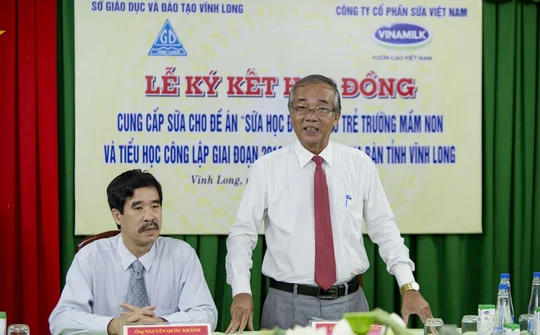 Vĩnh Long:  70.000 trẻ em sẽ được thụ hưởng lợi ích từ  Chương trình "Sữa học đường"