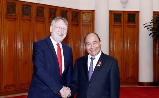 Thủ tướng tiếp đoàn Ủy ban Thương mại quốc tế Nghị viện châu Âu