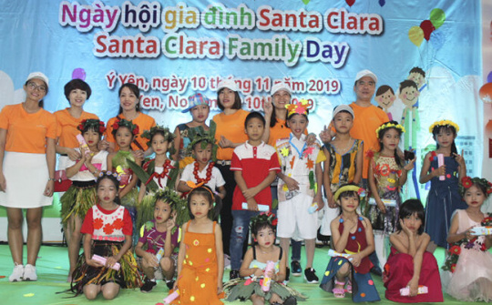 Tưng bừng Ngày hội gia đình Santa Clara 2019