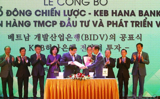 Ngân hàng BIDV công bố đối tác chiến lược