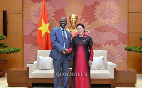 Chủ tịch Quốc hội tiếp Giám đốc quốc gia WB tại Việt Nam