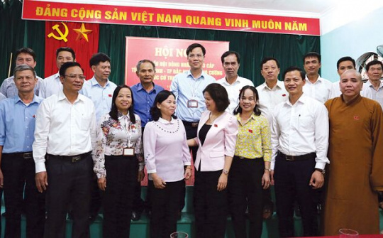 Bắc Ninh: Tiếp xúc cử tri chuẩn bị cho kỳ họp cuối năm 2019