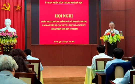 7 huyện, thị xã  ở Hà Nội sắp hoàn thành xây dựng nông thôn mới