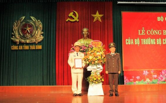 Thái Bình có tân Giám đốc Công an