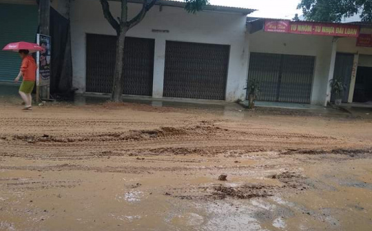 Thiệu Hóa: Người dân lại khổ vì đường 515 B Thiệu Lý – Đông Hoàng