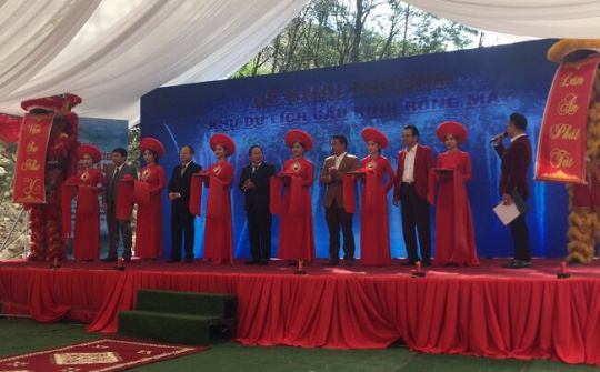 Lễ Khánh thành khu du lịch Cầu Kính Rồng Mây