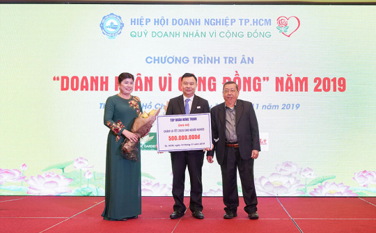Hưng Thịnh Group tài trợ 500 triệu “Chăm lo Tết cho người nghèo Xuân Canh Tý 2020”