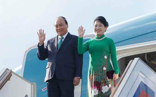 Thủ tướng lên đường dự Hội nghị cấp cao ASEAN lần thứ 35