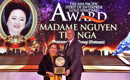 Chủ tịch Tập đoàn BRG Nguyễn Thị Nga giành nhiều giải thưởng lớn tại Asian Golf Awards 2019