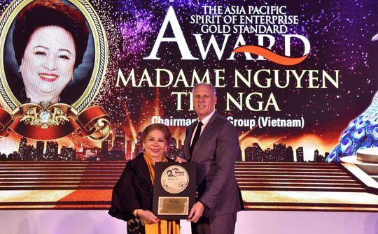 Chủ tịch Tập đoàn BRG Nguyễn Thị Nga giành nhiều giải thưởng lớn tại Asian Golf Awards 2019