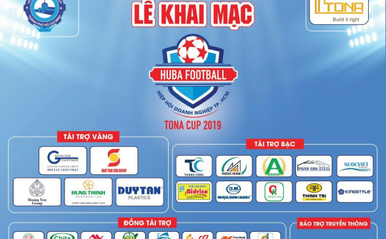 Hưng Thịnh Group: Nhà tài trợ vàng cho Giải bóng đá "HUBA FOOTBALL - TONA CUP 2019"