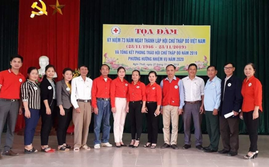 Tọa đàm kỷ niệm 73 năm ngày thành lập Hội chữ thập đỏ Việt Nam (23/11/1946 – 23/11/2019)