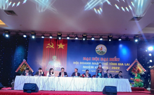 Đại hội Đại biểu Hội Doanh nhân trẻ tỉnh Gia Lai khóa III thành công tốt đẹp