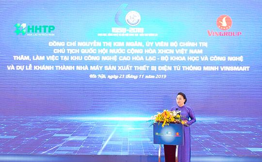 Khánh thành Nhà máy sản xuất thiết bị điện tử thông minh Vinsmart