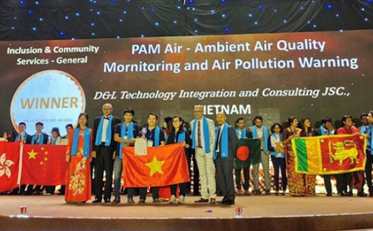 Ứng dụng PAM Air của Việt Nam chiến thắng tại APICTA Awards 2019