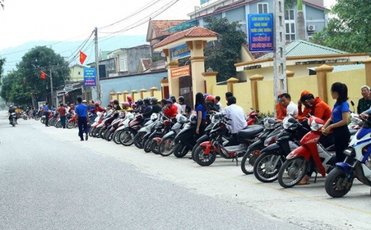 Nghệ An: Lan tỏa văn hóa xếp hàng đón con