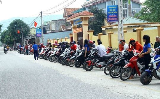Nghệ An: Lan tỏa văn hóa xếp hàng đón con