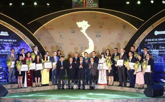 Lễ Công bố Doanh nghiệp Bền vững tại Việt Nam