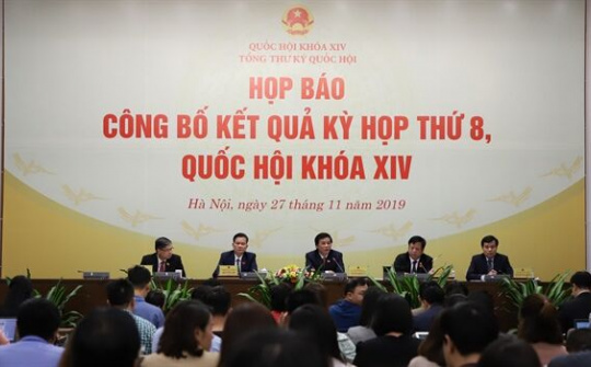 Kỳ họp thứ 8, Quốc hội khóa XIV diễn ra thành công tốt đẹp