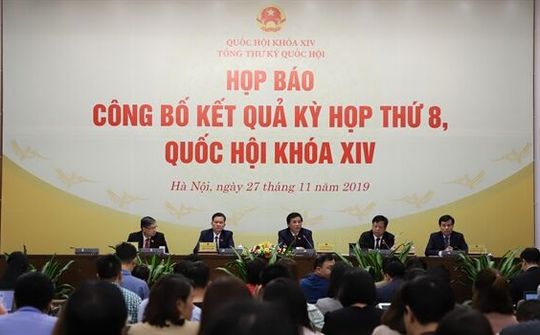 Kỳ họp thứ 8, Quốc hội khóa XIV diễn ra thành công tốt đẹp