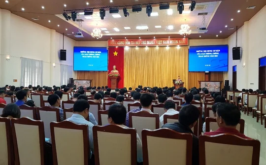 Bắc Ninh tổ chức tập huấn nghiệp vụ hưởng ứng Ngày pháp luật năm 2019