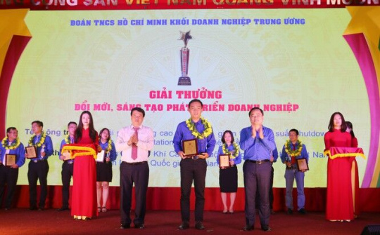 Tuổi trẻ PV GAS được trao giải thưởng đổi mới, sáng tạo phát triển doanh nghiệp lần thứ I