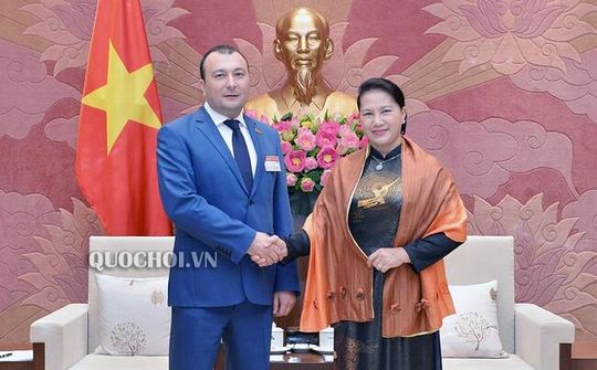 Chủ tịch Quốc hội tiếp Phó Chủ tịch Quốc hội Armenia