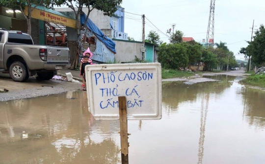 TP Thanh Hóa: Người dân khốn đốn vì đường giao thông xuống cấp nghiêm trọng