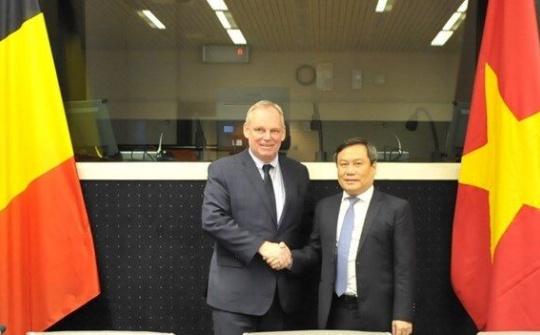 Tăng cường hợp tác kinh tế với Vương quốc Bỉ