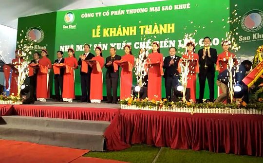 Thanh Hóa cần nhiều hơn nữa những nhà máy sản xuất chế biến gạo như của Công ty CP TM Sao Khuê
