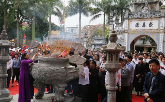 Lượt khách du lịch đến Bắc Ninh tăng trưởng cao