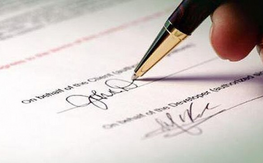 Trường hợp  không được thực hiện chứng thực chữ ký