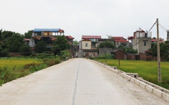 Công nhận 7 xã đạt chuẩn nông thôn mới năm 2019