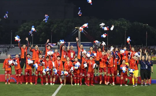 Các ngân hàng, doanh nghiệp ủng hộ đội tuyển bóng đá nữ vô địch SEA Games 30