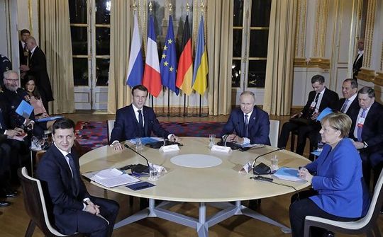 Bốn nước ra Tuyên bố chung, nhất trí thực thi ngừng bắn tại miền Đông Ukraine