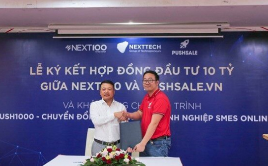 Shark Bình đầu tư 10 tỷ vào startup công nghệ PushSale.vn