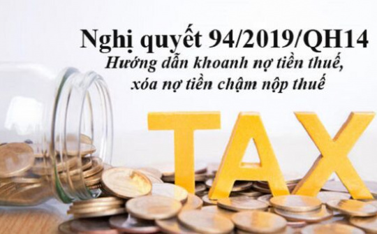 Quốc hội ban hành Nghị quyết về khoanh nợ tiền thuế, xóa nợ tiền phạt chậm nộp, tiền chậm nộp