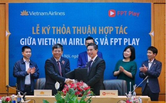 FPT và Vietnam Airlines hợp tác tăng tiện ích giải trí cho khách